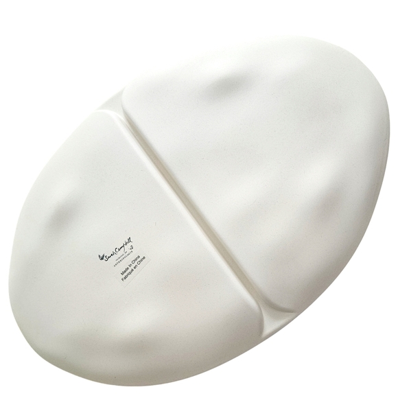 Sarah‎ Campbell Anthropologie Floral Bamboo Melamine Serving Platter - Picture 2 of 4